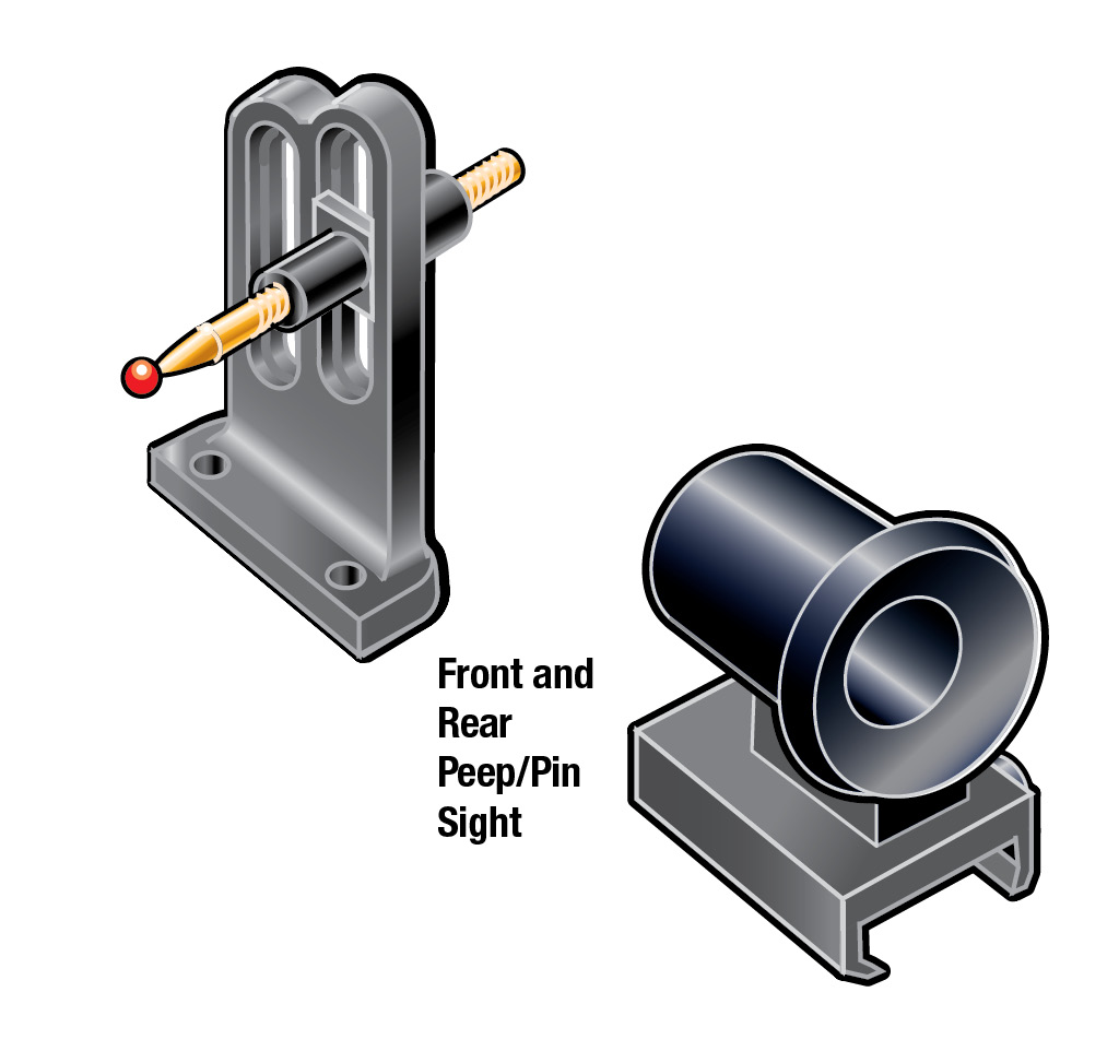 Crossbow peep sight