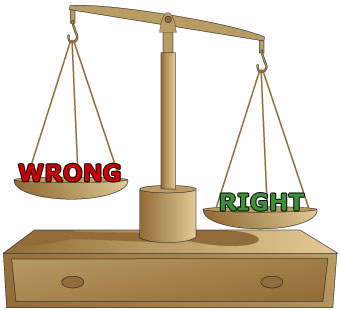 A balancing act: personal ethics