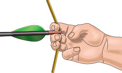 Nock the arrow