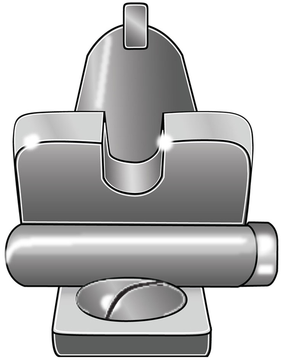 Screw adjustment on a rifle sight